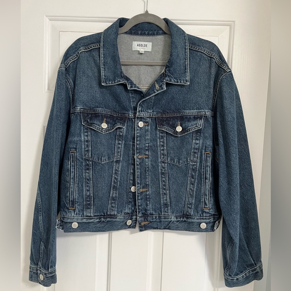 Agolde Trucker Denim Jacket - L